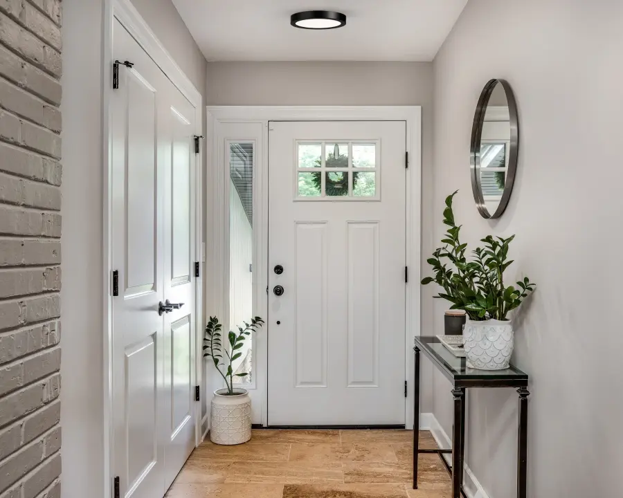 LED Flush Mount in Black - Image 5