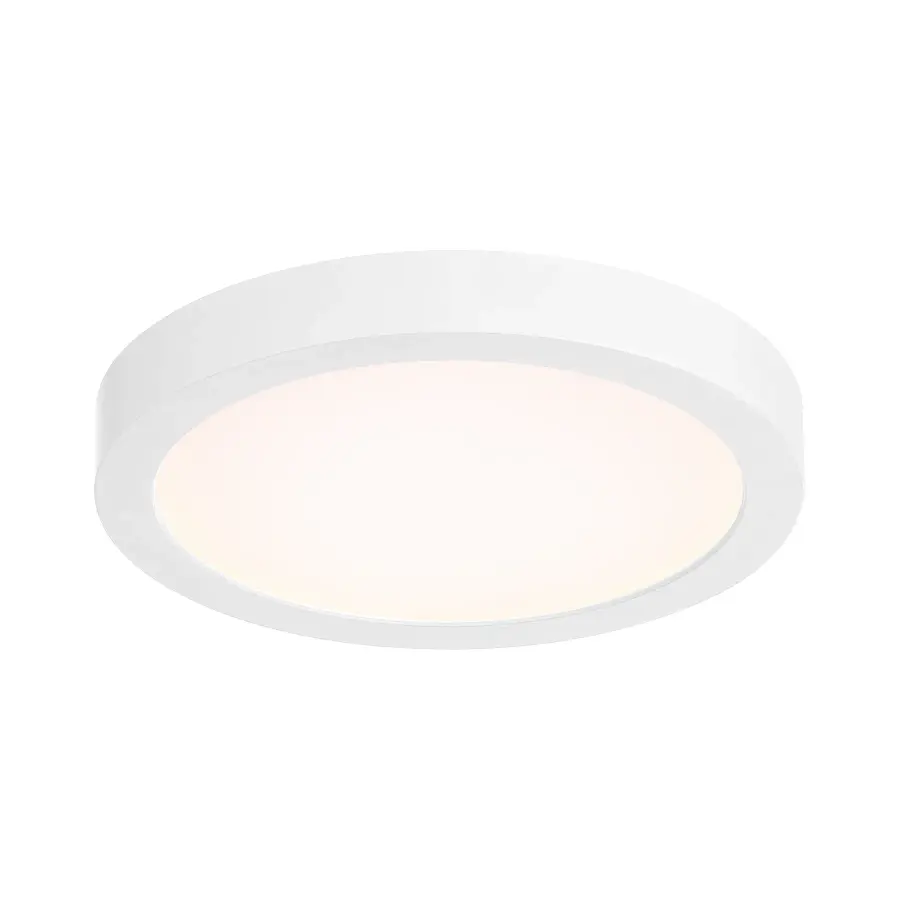 7-Inch LED Flush Mount in White - Image 4
