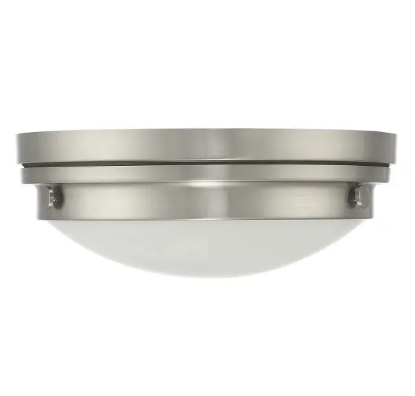 Lucerne 2-Light Ceiling Light in Satin Nickel - Image 2