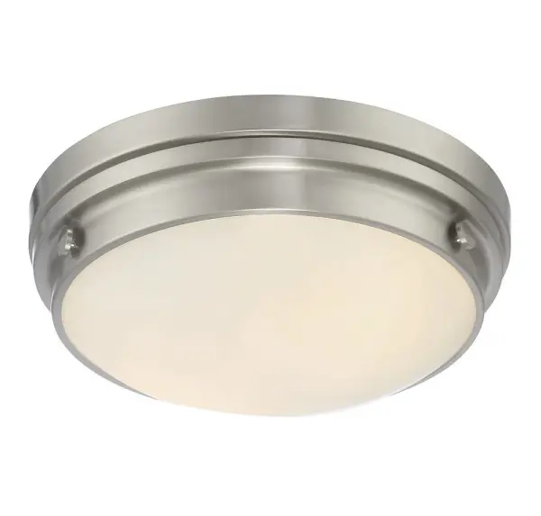 Lucerne 2-Light Ceiling Light in Satin Nickel - Image 4