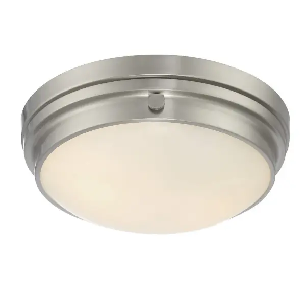 Lucerne 2-Light Ceiling Light in Satin Nickel - Image 5
