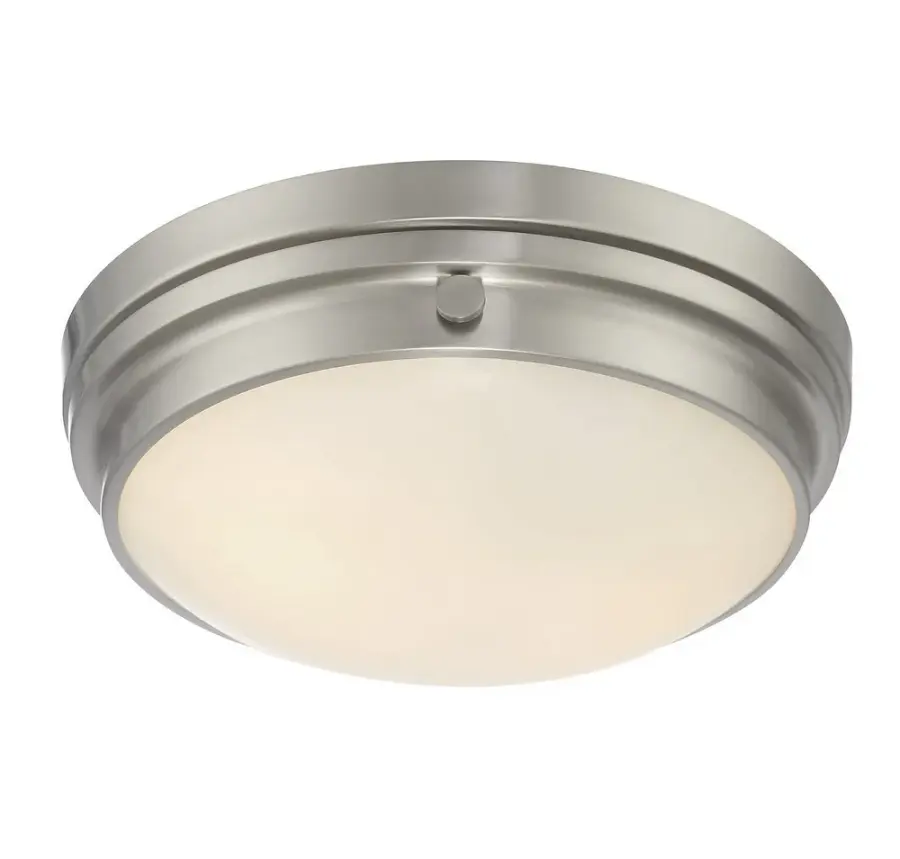 Lucerne 2-Light Ceiling Light in Satin Nickel - Image 5