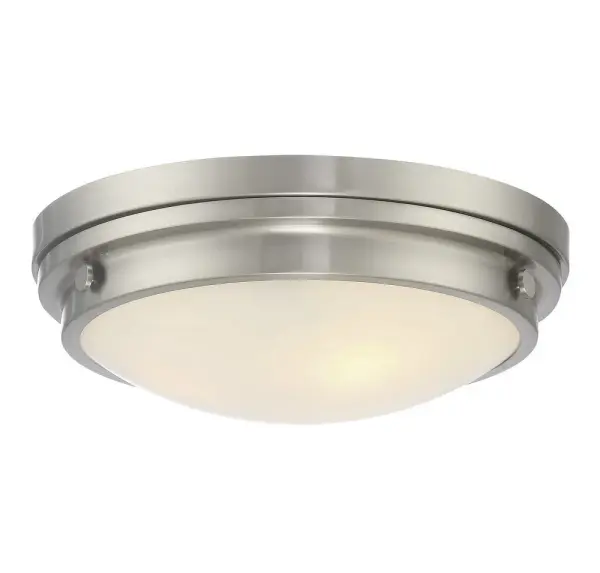 Lucerne 3-Light Ceiling Light in Satin Nickel - Image 3