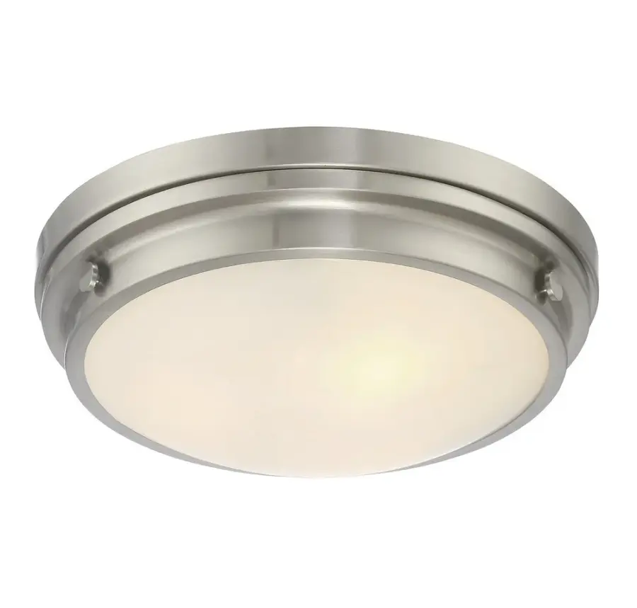 Lucerne 3-Light Ceiling Light in Satin Nickel - Image 4