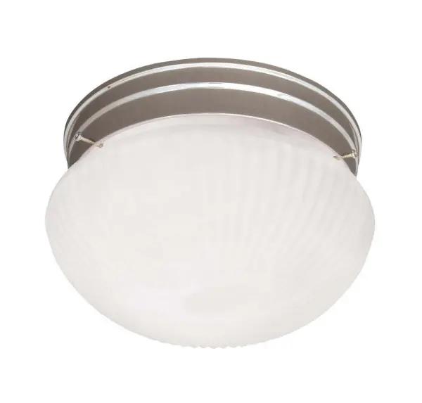 1-Light Ceiling Light in Satin Nickel