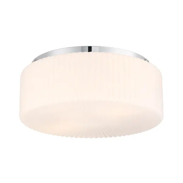 Edgemont 4-Light Flush Mount in Chrome - Image 3