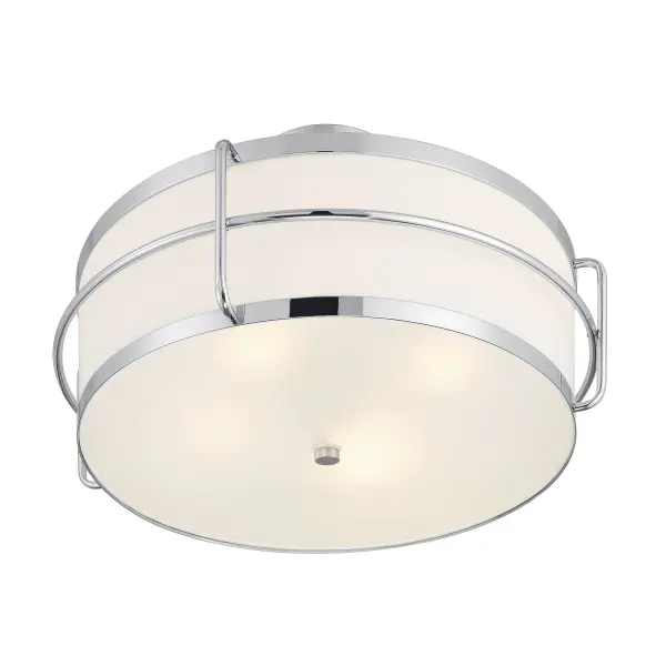Chauncey 4-Light Semi-Flush Mount in Chrome - Image 4