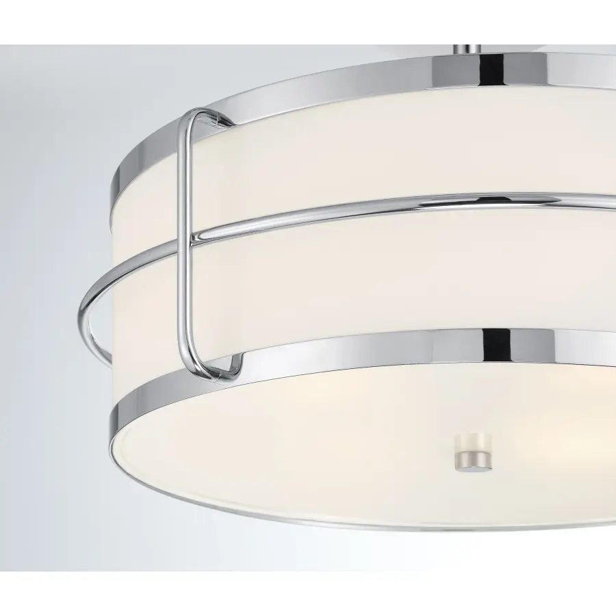 Chauncey 4-Light Semi-Flush Mount in Chrome - Image 6