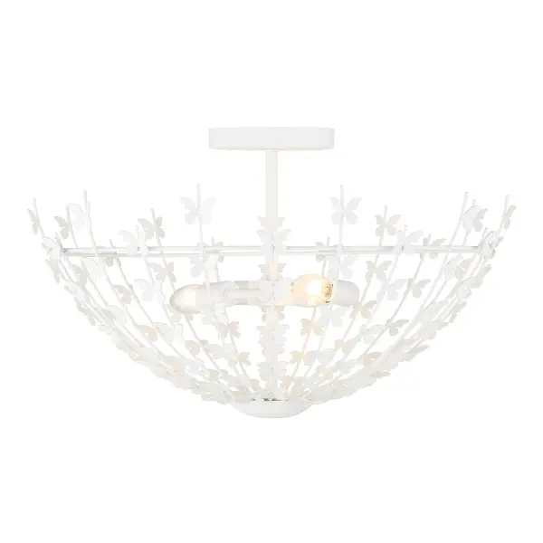 Birch 3-Light Ceiling Light in Bisque White - Image 1