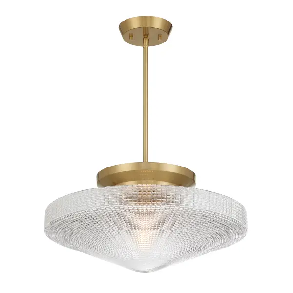 Norwich 1-Light Convertible in Warm Brass - Image 3