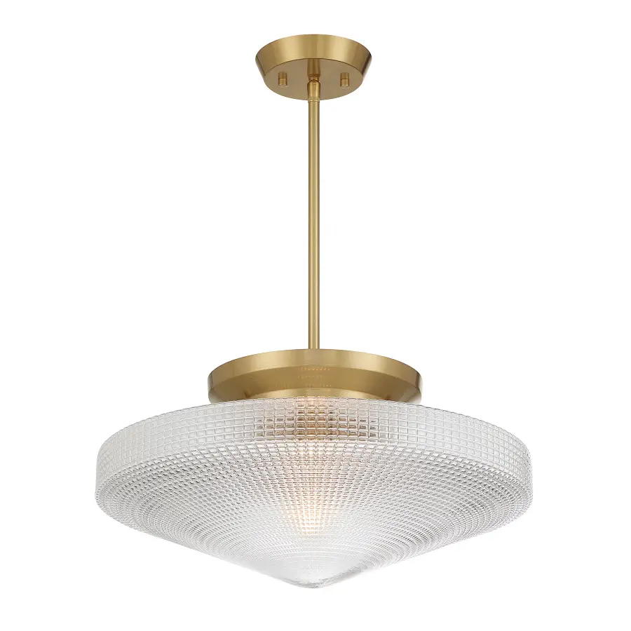 Norwich 1-Light Convertible in Warm Brass - Image 3