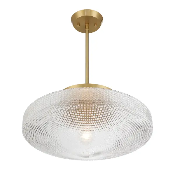 Norwich 1-Light Convertible in Warm Brass - Image 4