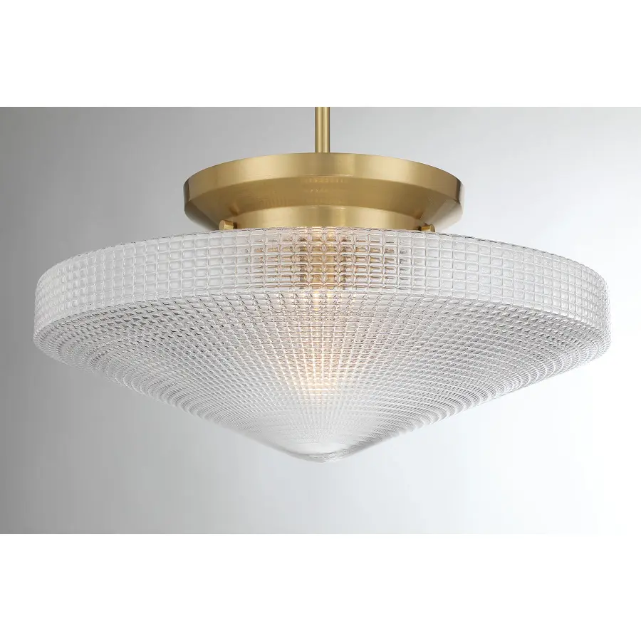 Norwich 1-Light Convertible in Warm Brass - Image 6