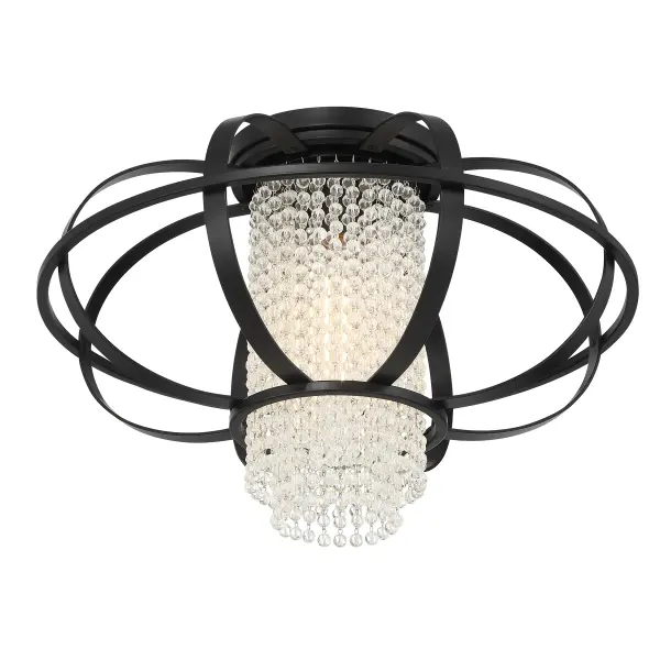 Idlewild 1-Light Ceiling Light in Matte Black - Image 4
