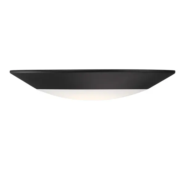 7" LED Disc Light in Black - Image 1