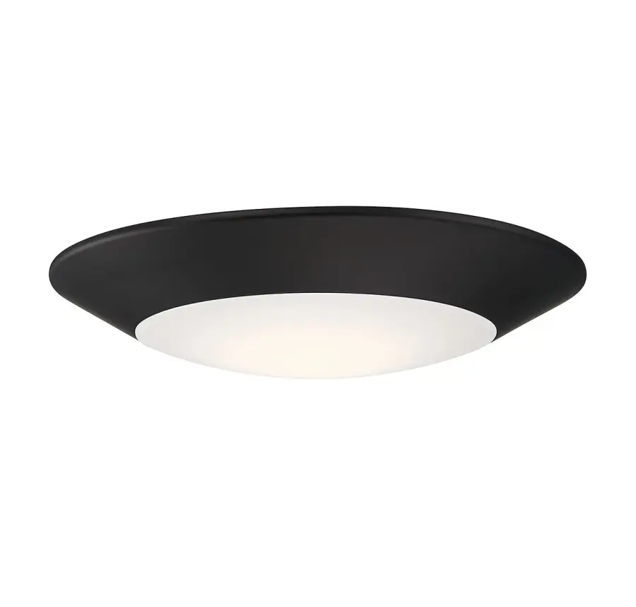 7" LED Disc Light in Black - Image 3