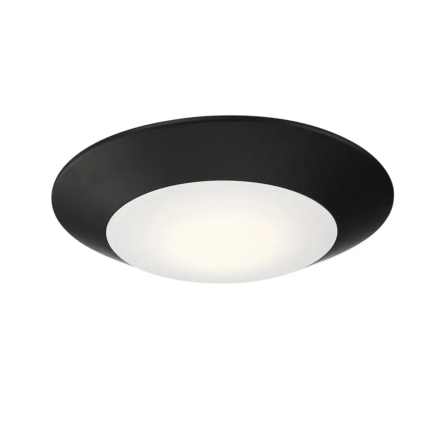 7" LED Disc Light in Black - Image 4