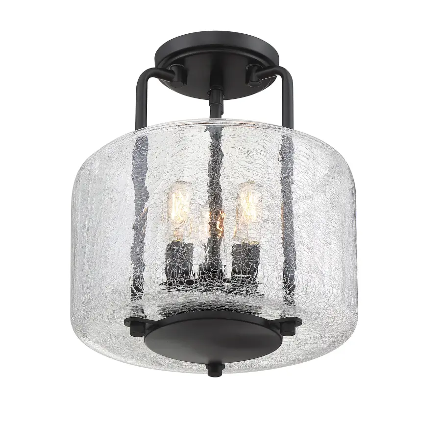 Avalon 3-Light Ceiling Light in Black - Image 2