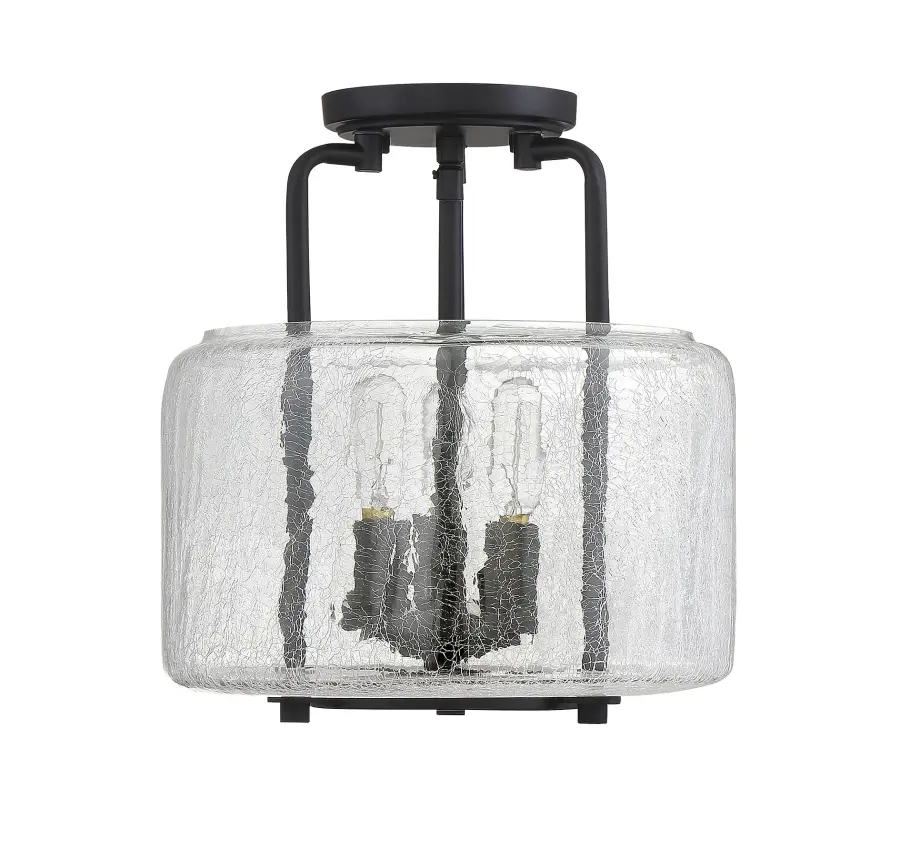 Avalon 3-Light Ceiling Light in Black - Image 5