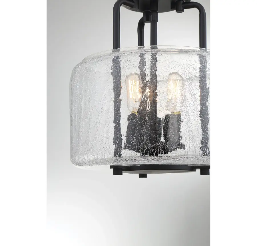 Avalon 3-Light Ceiling Light in Black - Image 6