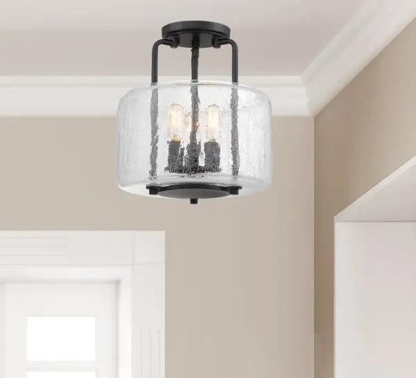Avalon 3-Light Ceiling Light in Black - Image 7