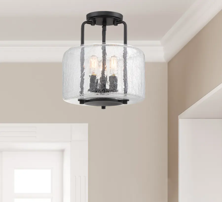 Avalon 3-Light Ceiling Light in Black - Image 7