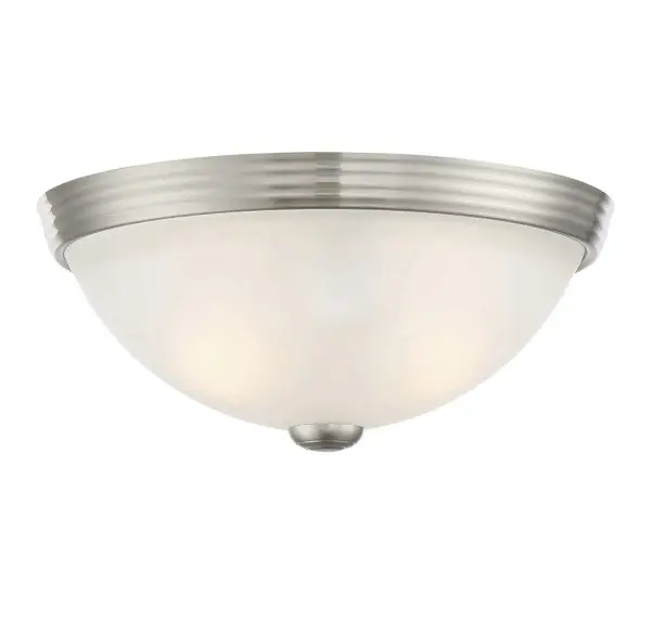 2-Light Ceiling Light in Satin Nickel - Image 3