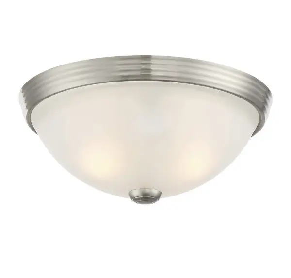 2-Light Ceiling Light in Satin Nickel - Image 4