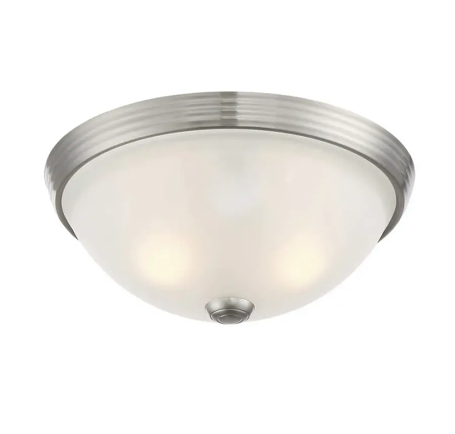 2-Light Ceiling Light in Satin Nickel - Image 5