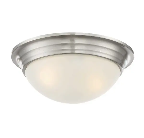2-Light Ceiling Light in Satin Nickel - Image 4