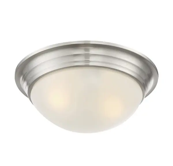 2-Light Ceiling Light in Satin Nickel - Image 5