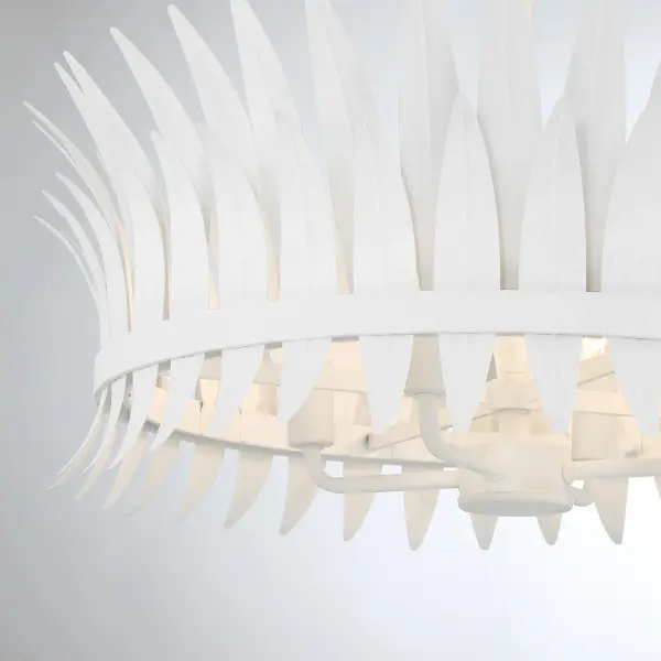 Ensley 4-Light Ceiling Light in Bisque White - Image 5