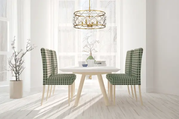 Bailey 4-Light Convertible Semi-Flush or Pendant in Warm Brass - Image 8