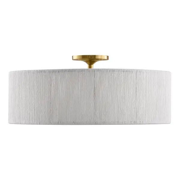 Maynard 4-Light Ceiling Light in Warm Brass - Image 2