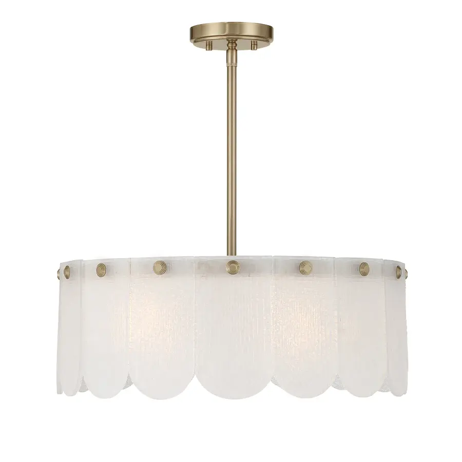 Ashton 4-Light Convertible in Noble Brass - Image 1