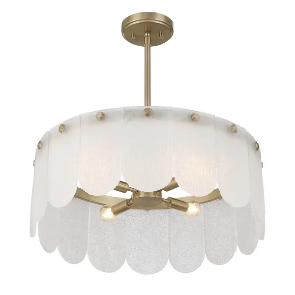 Ashton 4-Light Convertible in Noble Brass - Image 4