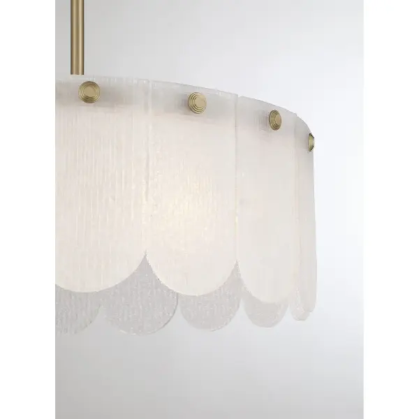 Ashton 4-Light Convertible in Noble Brass - Image 5