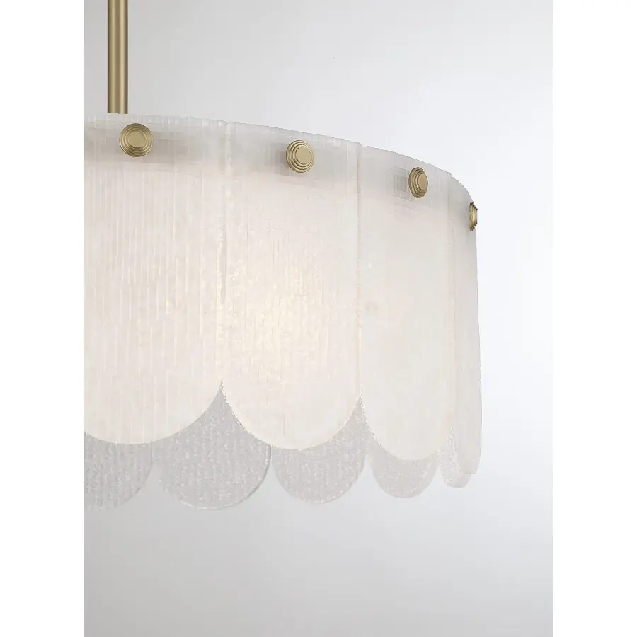 Ashton 4-Light Convertible in Noble Brass - Image 5