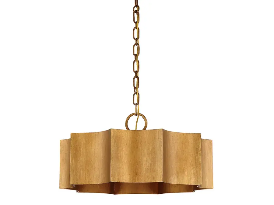 Shelby 3-Light Pendant in Gold Patina - Image 2
