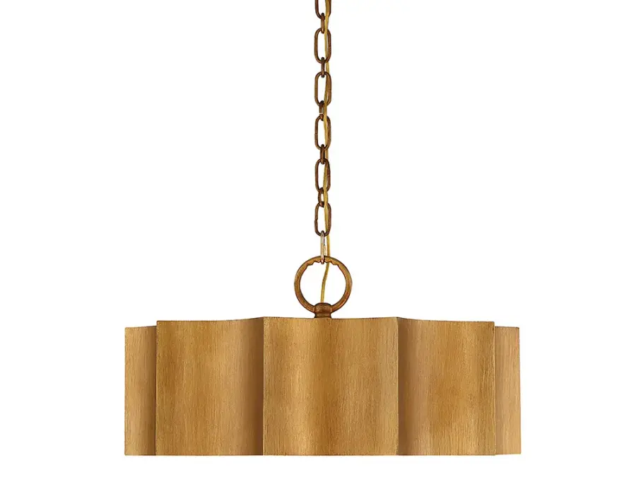 Shelby 3-Light Pendant in Gold Patina - Image 3