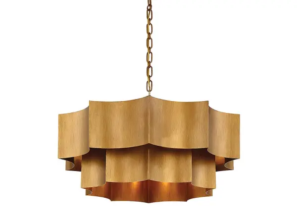 Shelby 6-Light Pendant in Gold Patina - Image 5