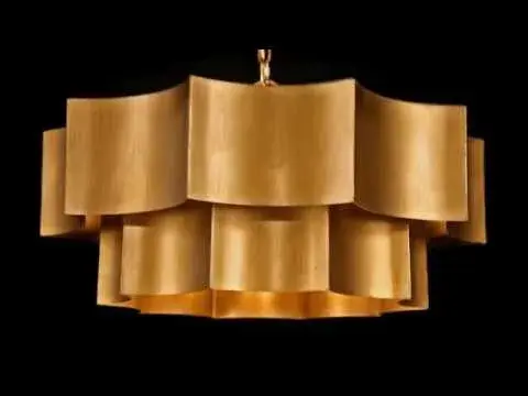 Shelby 6-Light Pendant in Gold Patina - Image 6