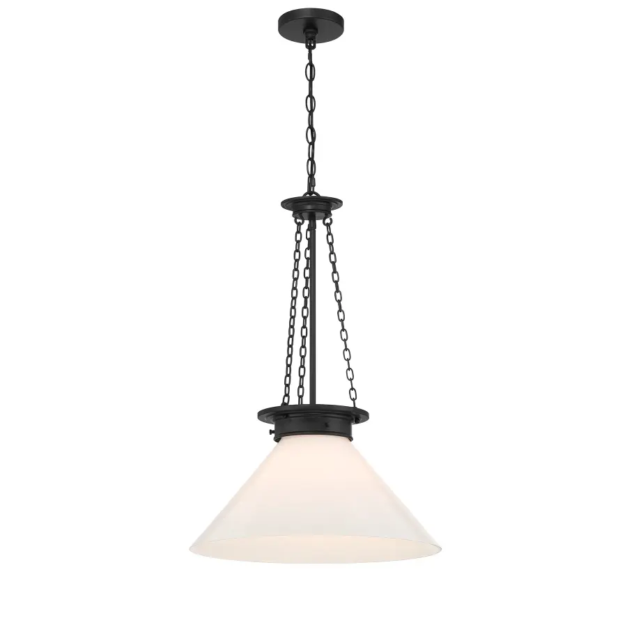 Myers 1-Light Pendant in Matte Black - Image 5