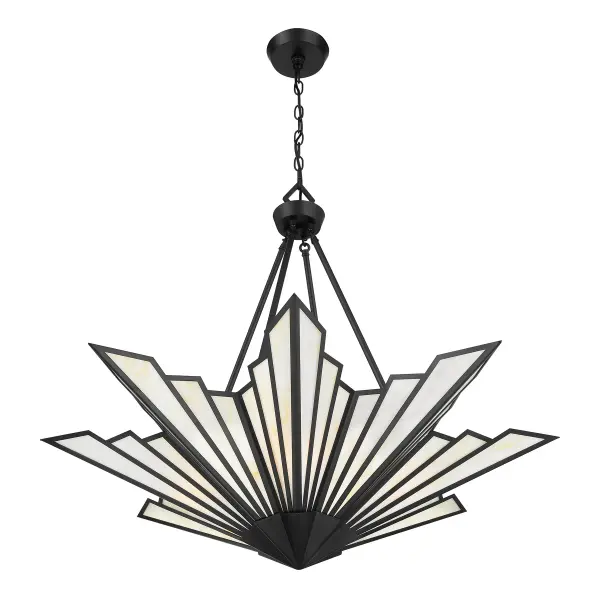 Rivage 4-Light Pendant in Matte Black - Image 4