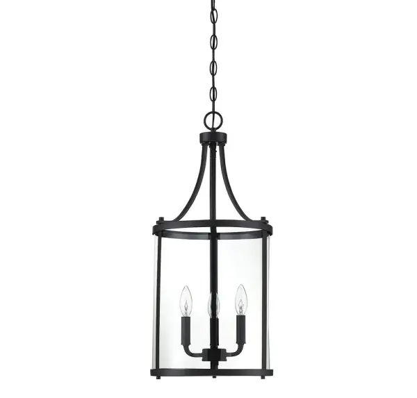 Penrose 3-Light Pendant in Black - Image 2