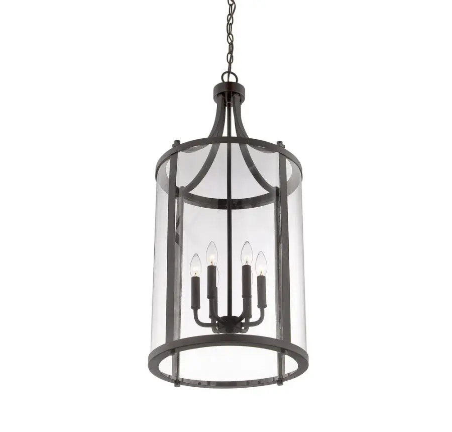 Penrose 6-Light Foyer Lantern in English Bronze - Image 2