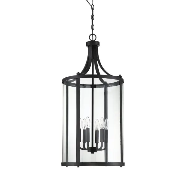 Penrose 6-Light Pendant in Black - Image 2