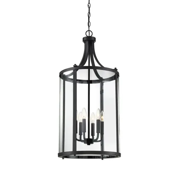 Penrose 6-Light Pendant in Black - Image 3