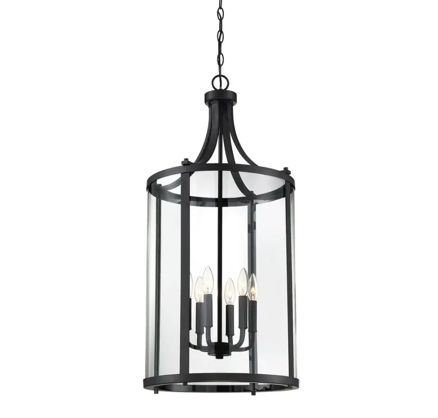 Penrose 6-Light Pendant in Black - Image 3
