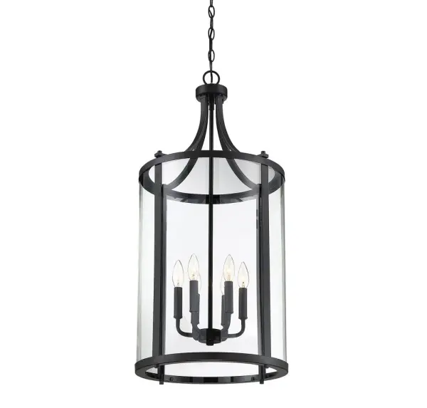 Penrose 6-Light Pendant in Black - Image 5